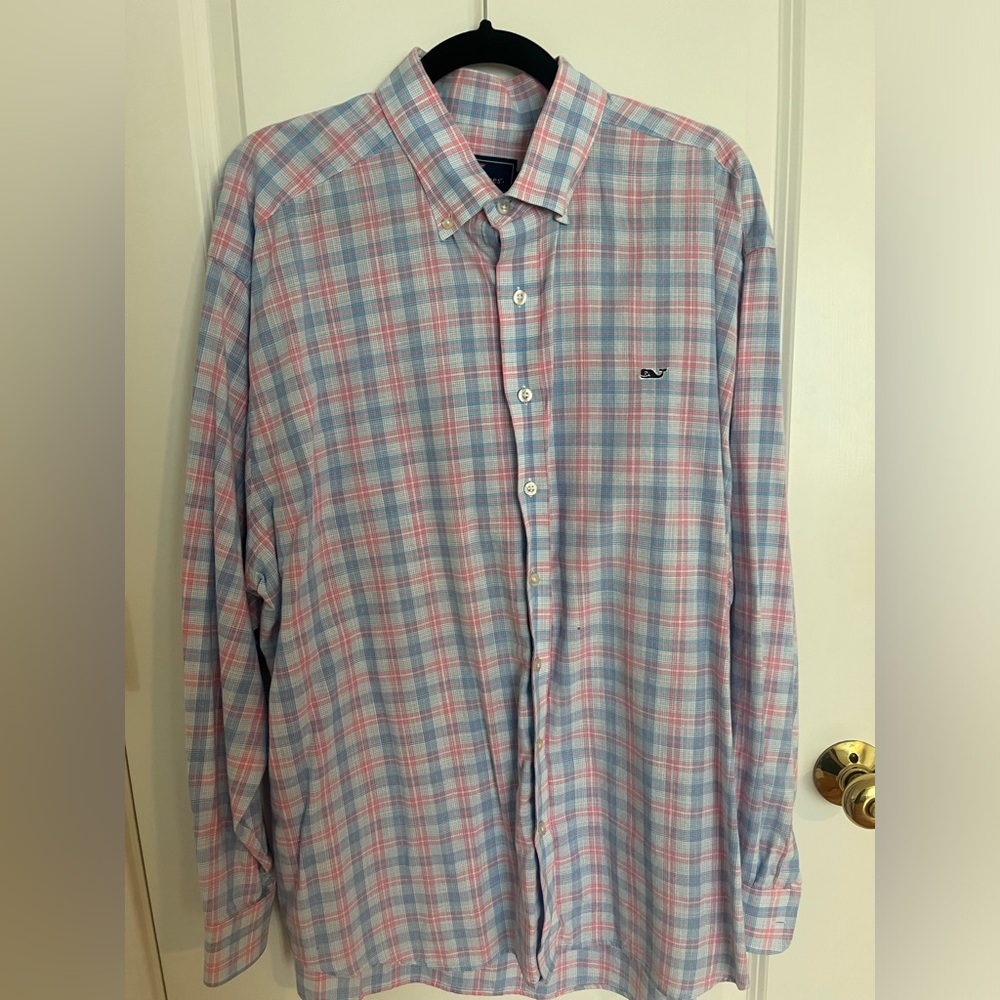 NEW men’s vineyard vines classic button-down in size 2 XL